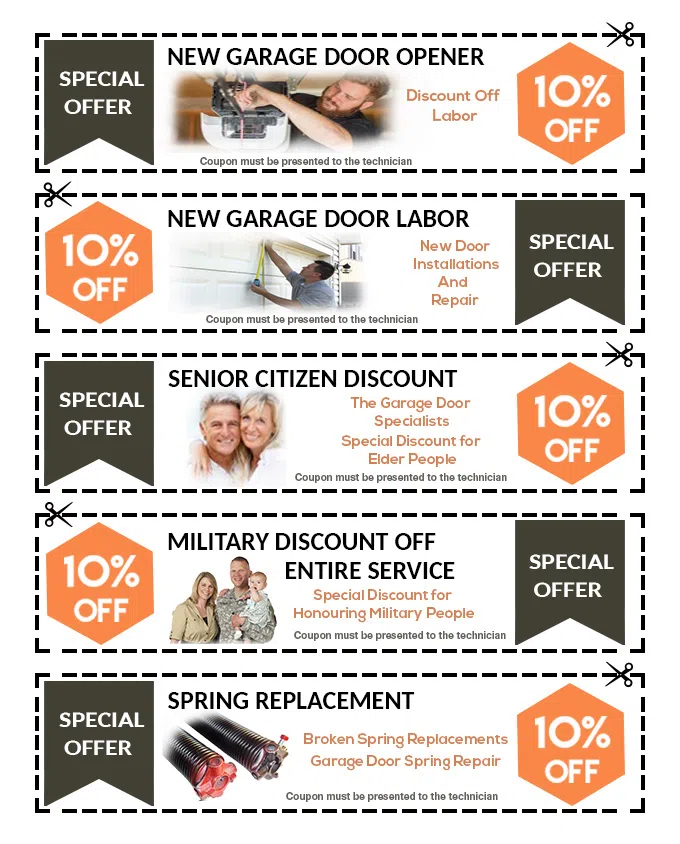 5 Star Garage Doors Jacksonville, FL 904-717-2379 - CouponSet15-five